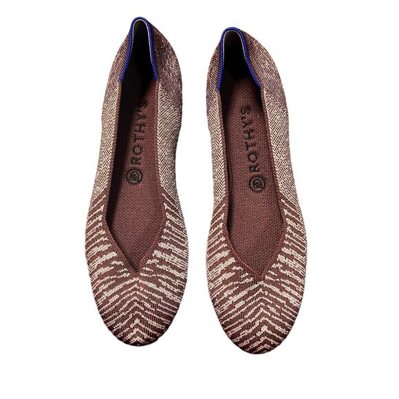 Rothy’s The Flat Desert Metallic Limited Edition Women’s Size 10 - Picture 3 of 9